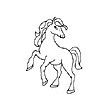 Malvorlagen Pferde 