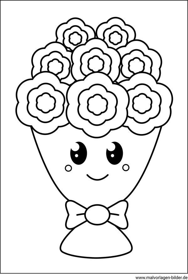 Kawaii Blumenstrauß