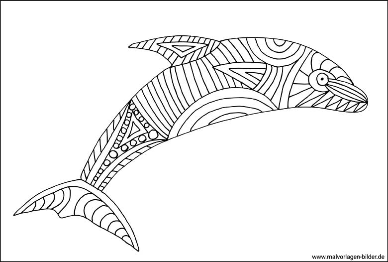 malvorlagen delfin pdf  kinder zeichnen und ausmalen