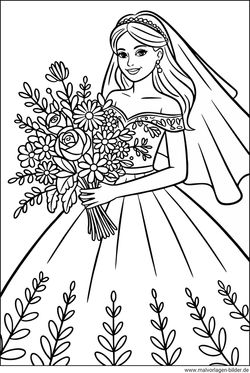 Braut PDF Vorlage ausdrucken