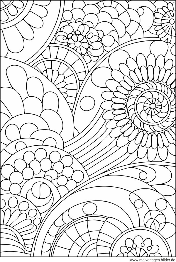 Kreative Muster zum Ausmalen