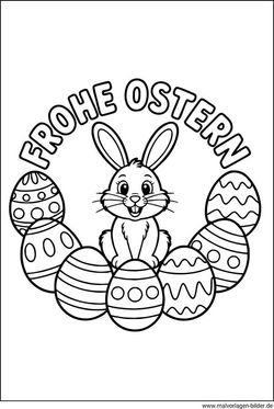 Frohe Ostern PDF drucken