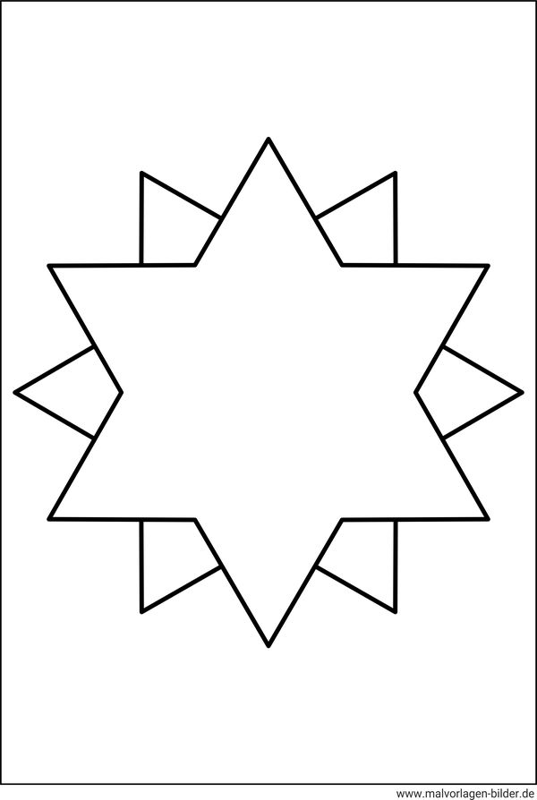 sternschablone