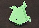 Origami Frosch